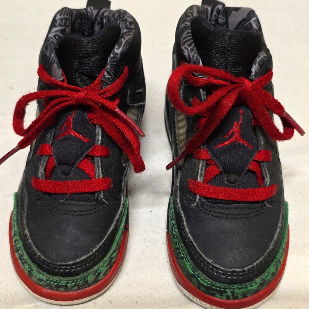 EUC Nike Air Jordan Spizike OG Hi-Top Sneakers Toddler Size 9c